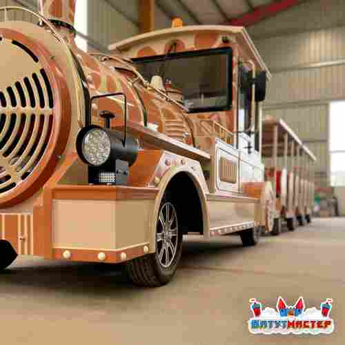 Поезд безрельсовый «Жирафик» 3 вагона, 13 мест, для ТРЦ