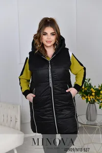 Костюм 8-337-лайм-черный Minova