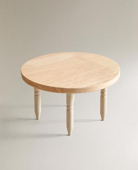 ZARA HOME ДЕТСКИЙ НАБОР ИГРУШЕК ДЛЯ СТОЛОВОЙ И КУКОЛЬНОГО ДОМИКА, КРЕМОВЫЙ