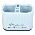 Подставка для канцелярских принадлежностей, арт.62681/ 24 КОТ НА ГОЛУБОМ 13,8х10х7 см