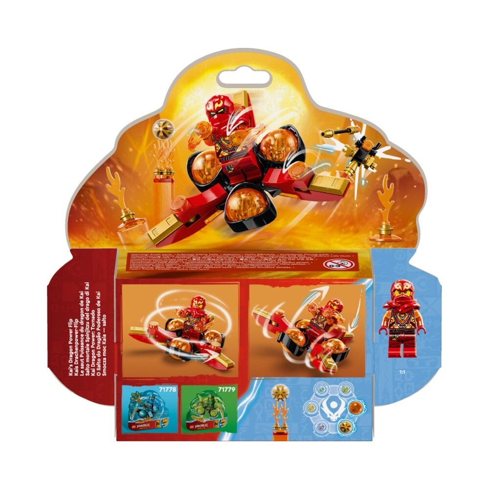 LEGO Ninjago - Сила дракона Кая - Сальто Кружитцу 71777