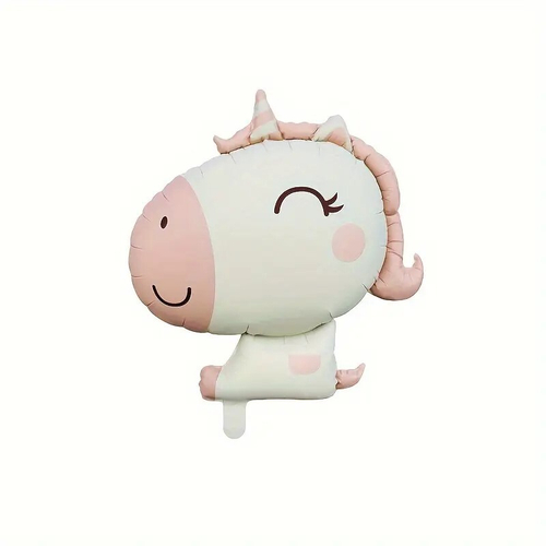 Фигура Единорог розовый 38" К