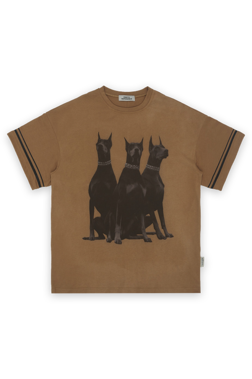 Футболка ER "Dobermans Striped Sleeves" Tee
