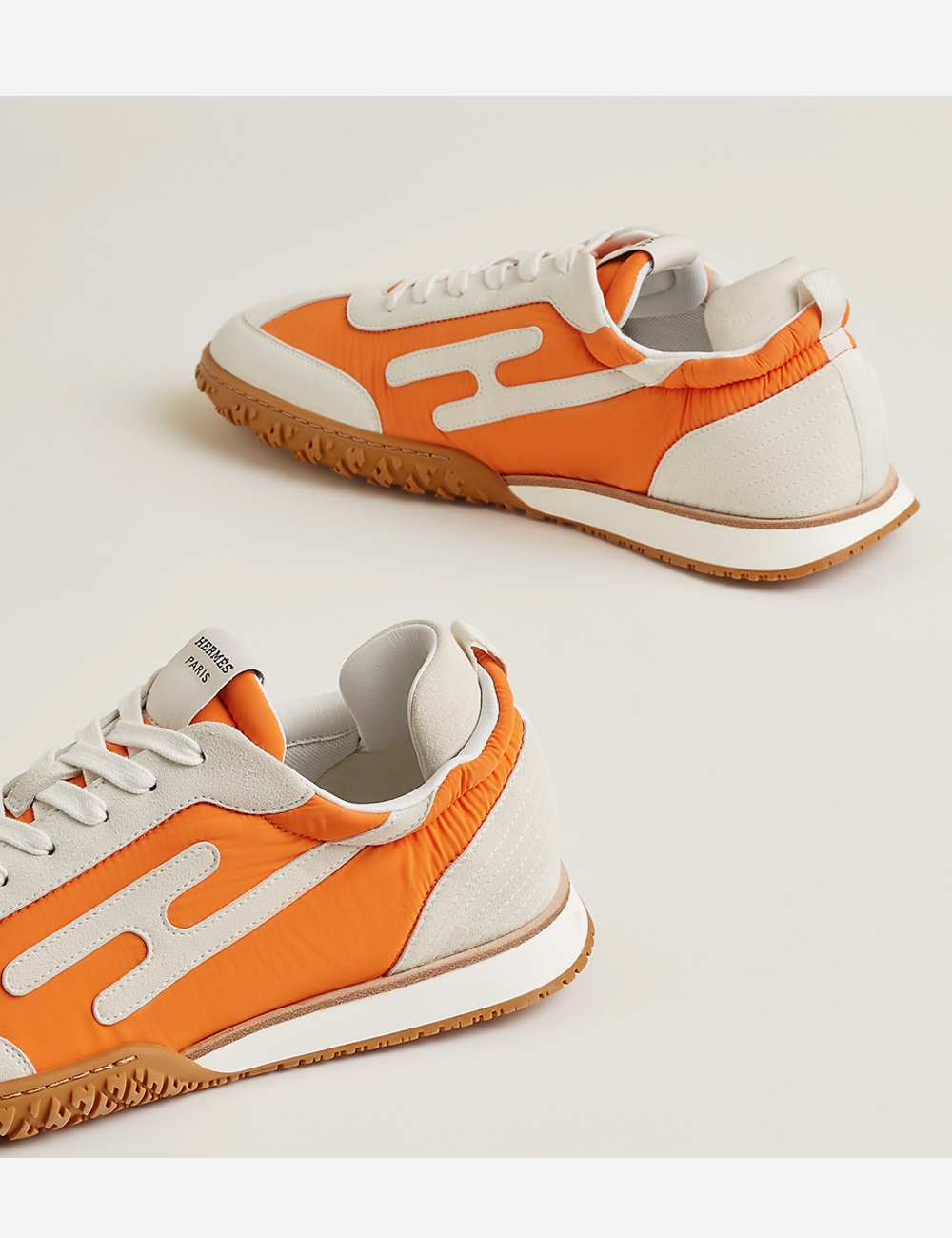 Hermes Jet Sneaker "Orange Flame" (H242923ZHRC390)