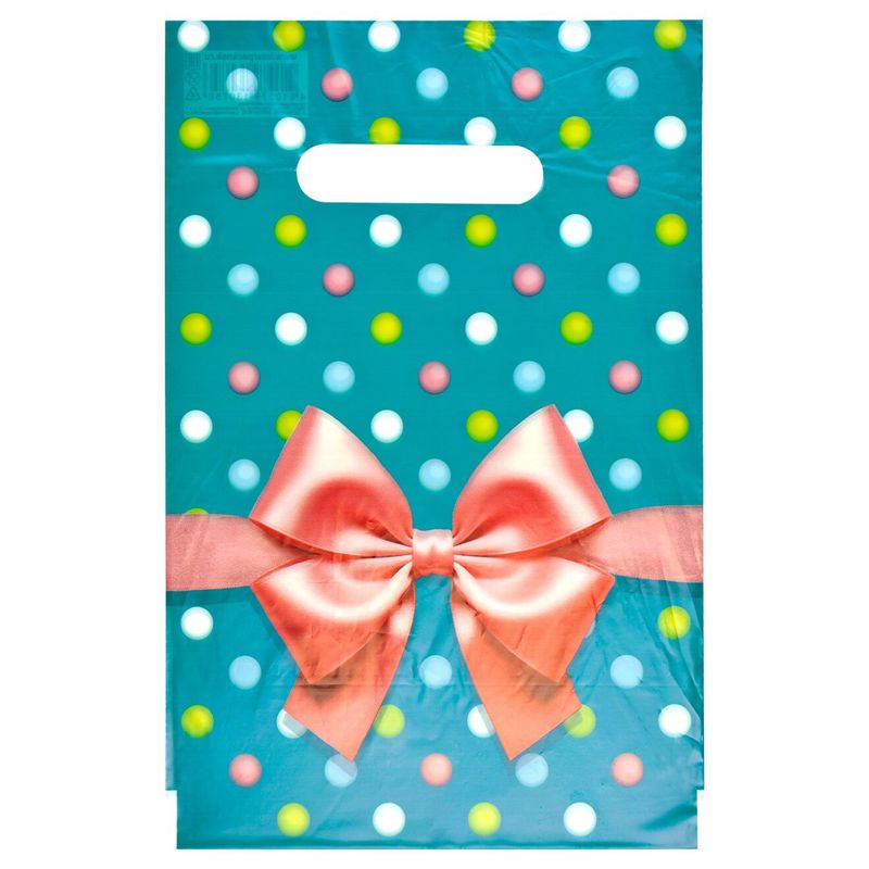 Пакет прорубная ручка Россия 20*30 см 30 мкм ПВД Монпансье 10 шт/уп 2 000 шт/кор