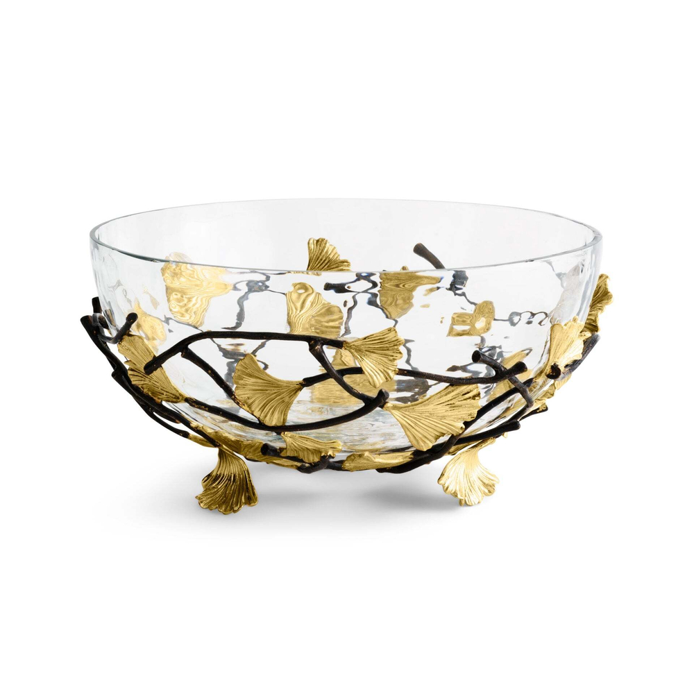 Салатник Michael Aram Golden Ginkgo (28 см)