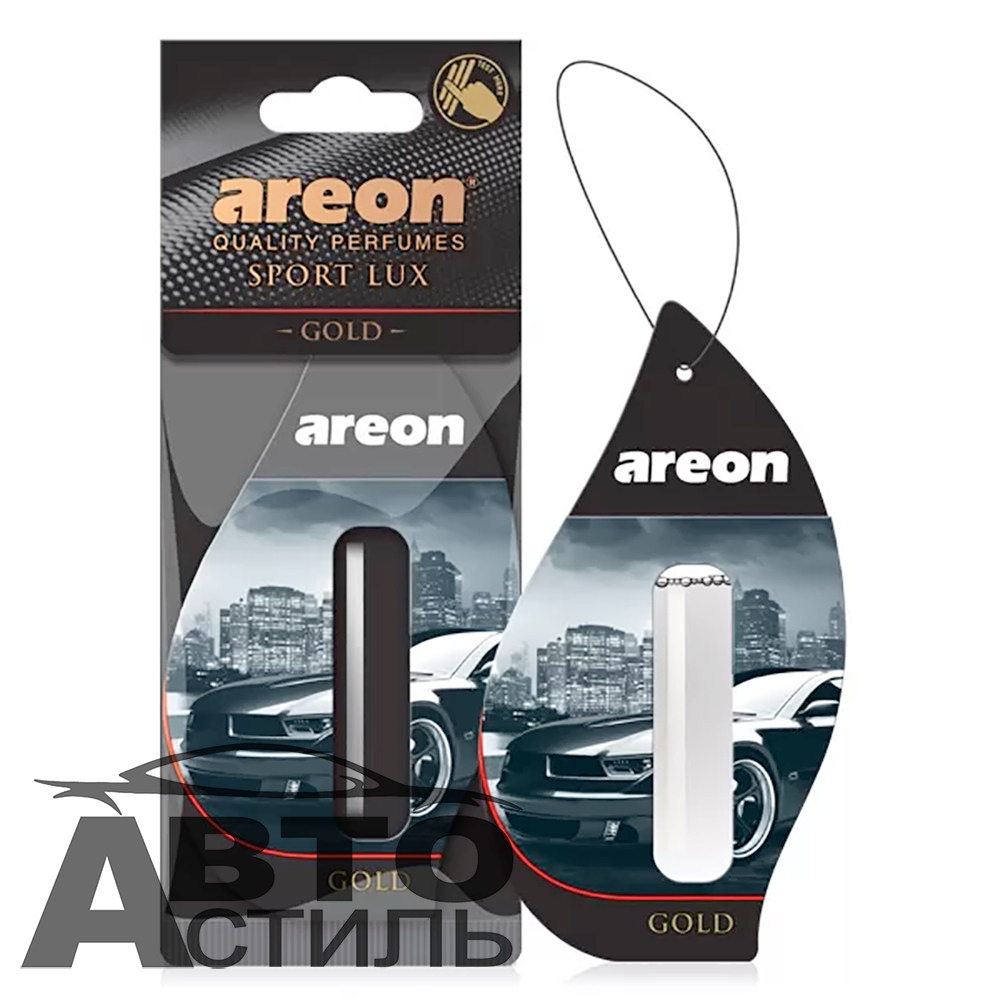 Ароматизатор гелевый AREON -КОЛБА  СПОРТ ЛЮКС ГОЛД