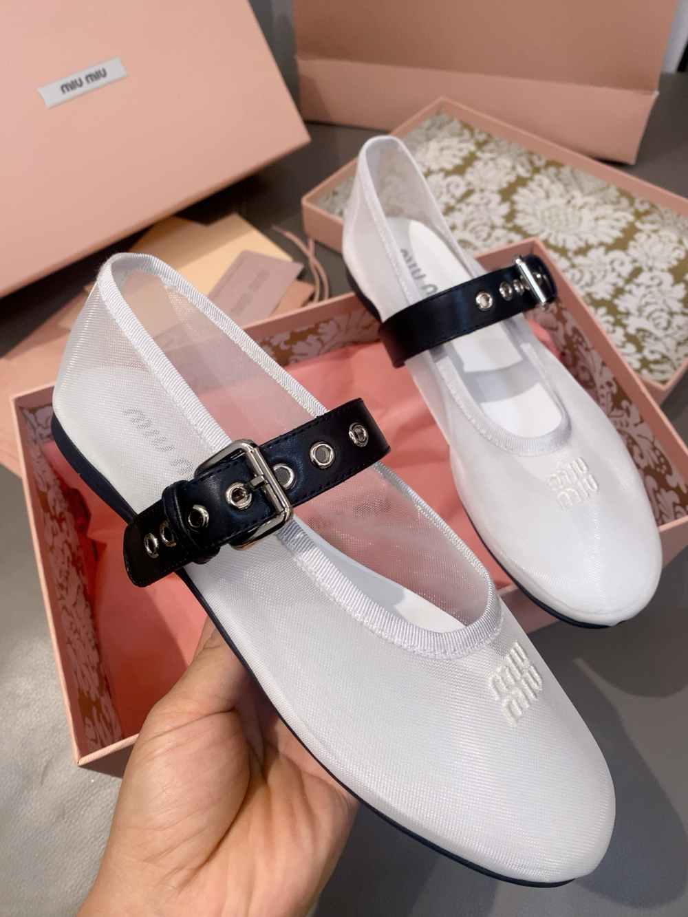Miu Miu Ballerinas (3 colors)