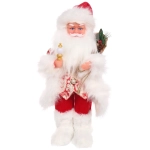 Дед Мороз - Лесовичок «Хранитель леса» 40 см, Красный