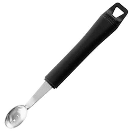 Нож-нуазетка «Овал» сталь,полипроп. D=30/20,H=10,L=195мм черный,металлич