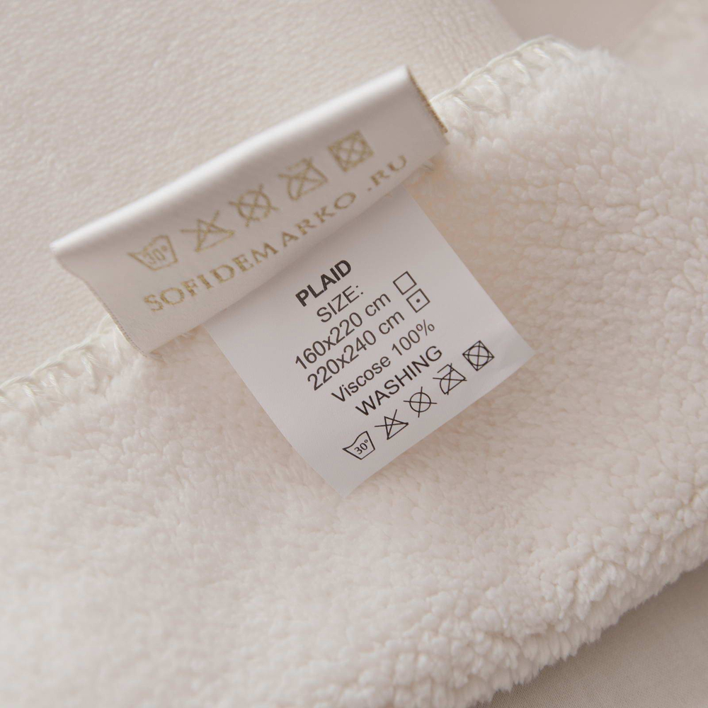 Покрывало 220х240 Sofi De MarkO София молочное