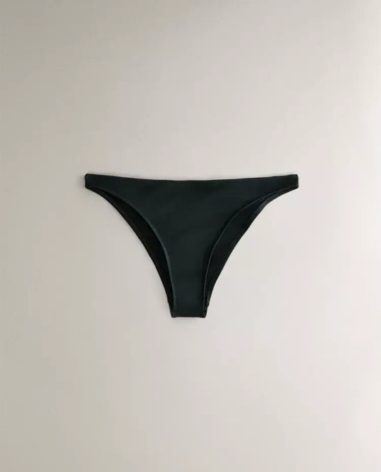 ZARA HOME КЛАССИЧЕСКИЕ БИКИНИ ПЛАВКИ, ЗЕЛЕНЫЙ