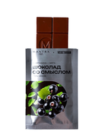 Шоколад со смыслом &quot;Смородина-Мята&quot;, Mantra food, 20 г