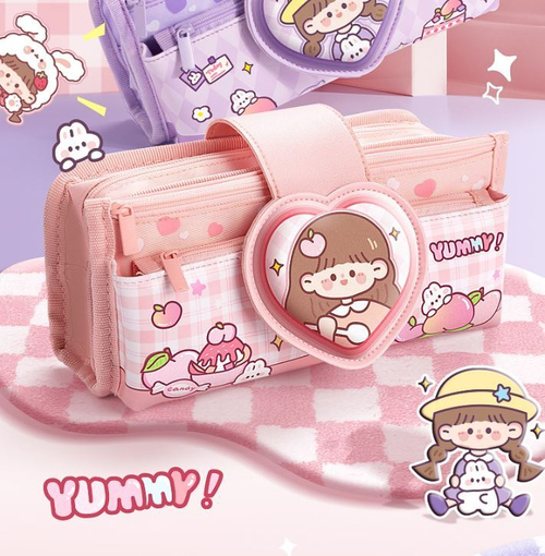 Пенал "Girls and Bunny"