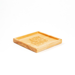 Деревянная менажница из кедра для подачи блюд и закусок "Дом там где сердце"