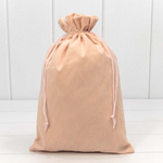 Мешочек 20х30см Бархат класс А (Персиковый)