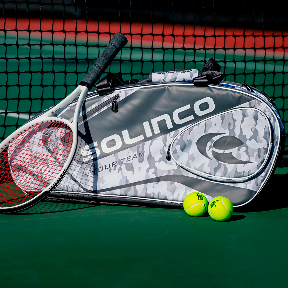 Arctic Camo 15 / сумка на 6 ракеток / Арктический камуфляж