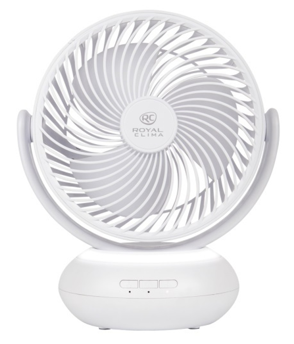 Портативный аккумуляторный вентилятор Royal Clima RSF-0701E-WT