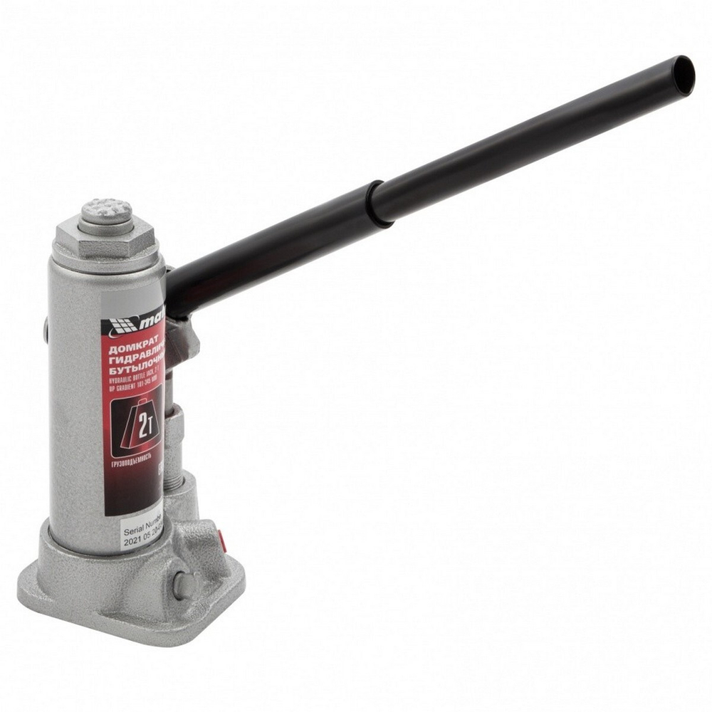 Домкрат гидравлический бутылочный 2T Matrix 50715