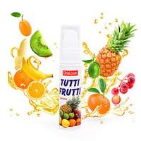 Гель-смазка со вкусом тропических фруктов Биоритм OraLove Tutti-frutti 30г