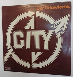 Винтажная виниловая пластинка City Der Tatowierte (GDR 1979)