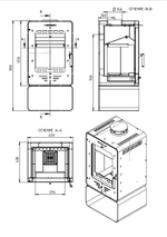 Печь-Камин Лава