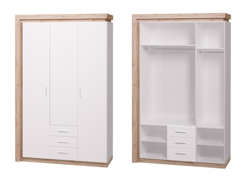 Шкаф 3-х дверный 15 Люмен