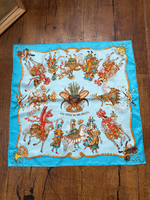 Платок Hermes «Les Fêtes du Roi Soleil» (Торжества Короля-Солнца)
