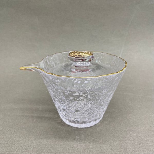 Гайвань стеклянная, с каймой, 200 мл