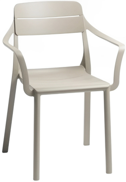 Кресло пластиковое Nardi Cassia, бежевый