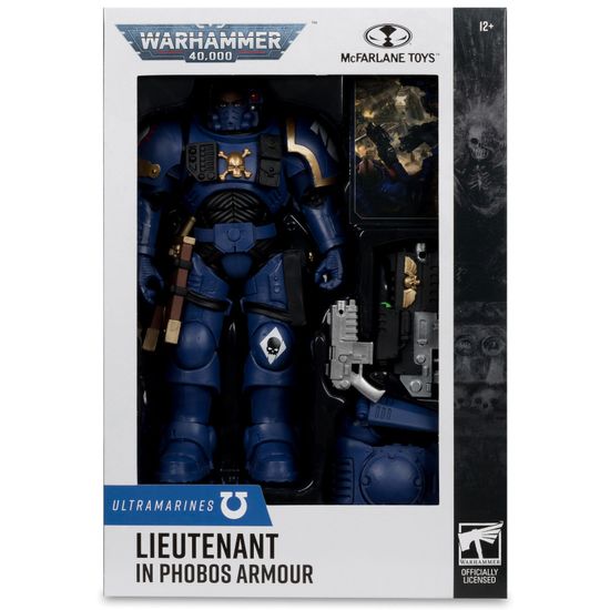 Фигурка McFarlane Warhammer 40000 Figures Wv11 Lieutenant In Phobos Armor (Space Marine) 18см / Фигурка по мотивам вселенной "Warhammer 40,000"