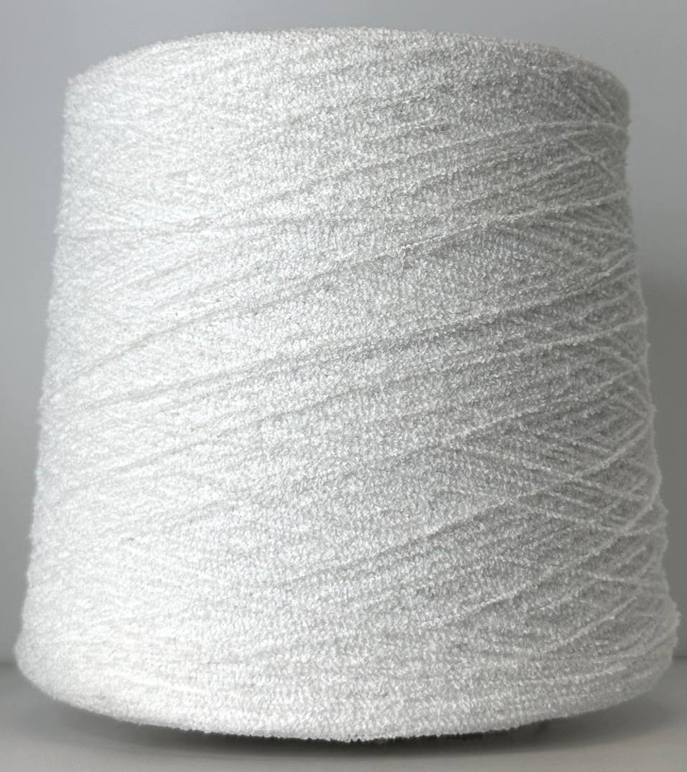 COCOA - Azeta Filati; 85% вискоза, 15п/а; 400м/100гр; col. 22 OTTICO, цвет: белый; S702; МР