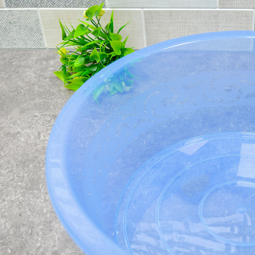 Таз 10л круглый, ассорти