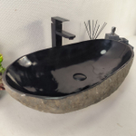 Раковина из речного камня RS-65050 68*38*15 0863