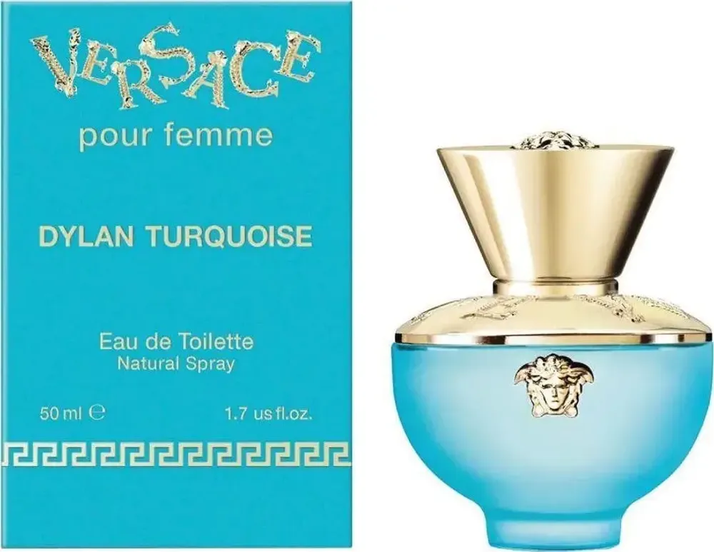 Женская туалетная вода Versace Dylan Turquoise EDT 50 мл