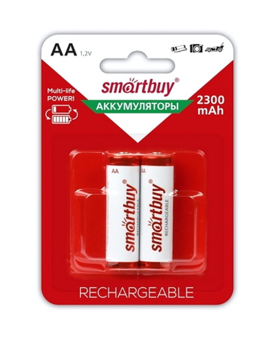 Аккумулятор Smartbuy R06 2300 mAh BL/2 (комплект 2 шт)