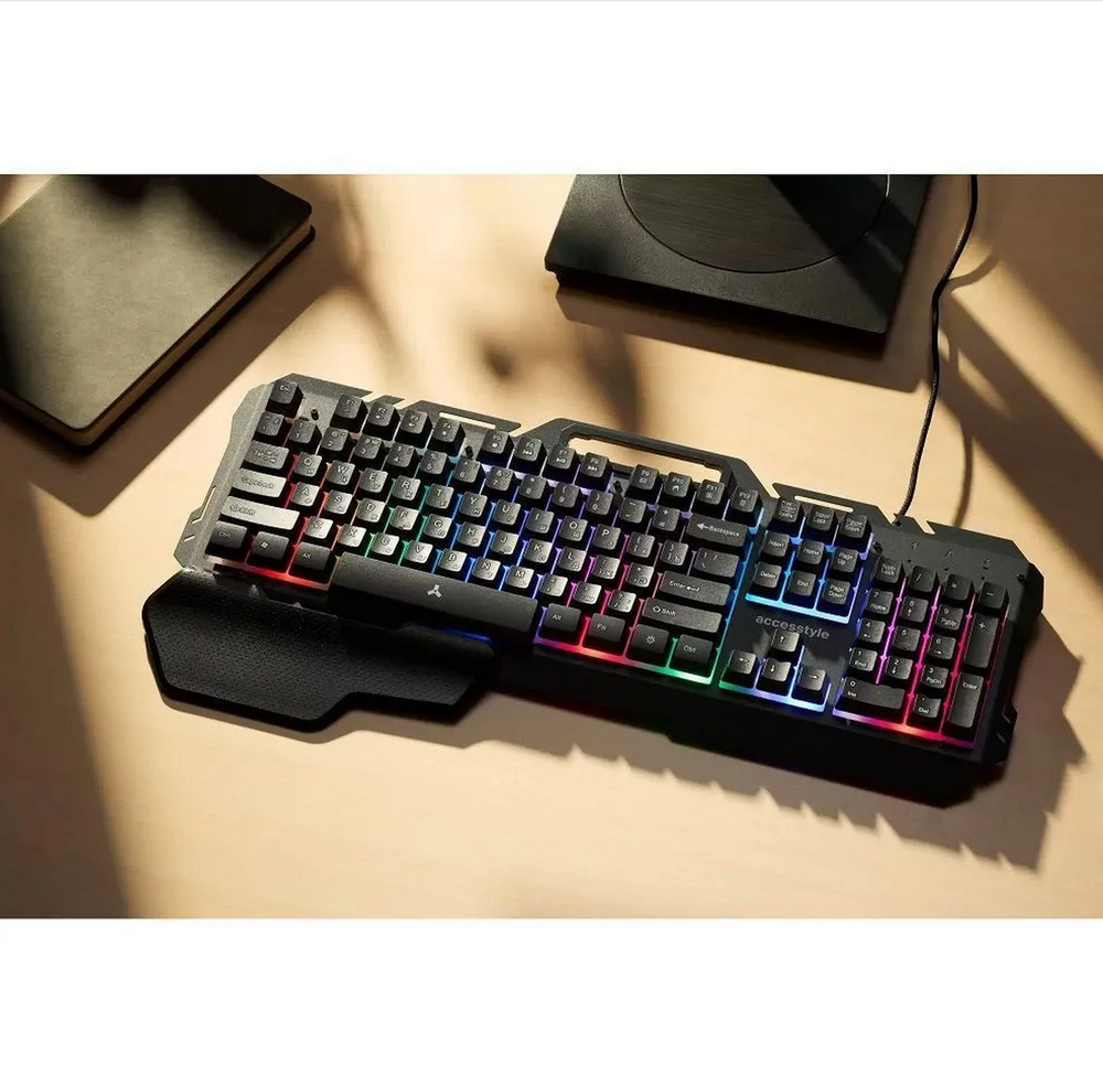 Клавиатура игровая проводная Accesstyle K203M GCL RGB