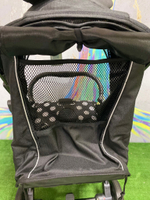 Коляска прогулочная Babalo 2022 Classic Микки маус текстиль на белой раме с сумкой