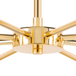 816081 Люстра DUMO 8х40W E14 ЛАТУНЬ/ЗОЛОТО