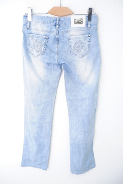 Джинсы She Wants с вышивкой 44/46 размер