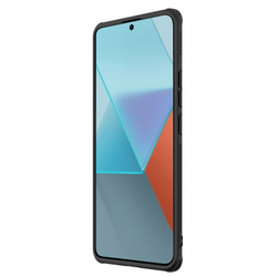 Усиленный противоударный чехол от Nillkin для Xiaomi Redmi Note 13 Pro+ Плюс, серия Super Frosted Shield Pro