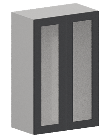 Кухня Модуль ШВС 609 Графит / Графит Софт