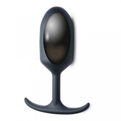 Анальная пробка с утяжелением  Heavy Hitters Premium Silicone Weighted Anal Plug, XL, черный, 16.8х5 см