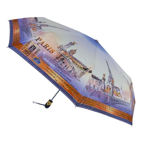 Стильный Женский зонт Три Слона 3833-D-04