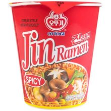 Лапша Джин рамен острая Ottogi Jin Ramen Hot 65 г