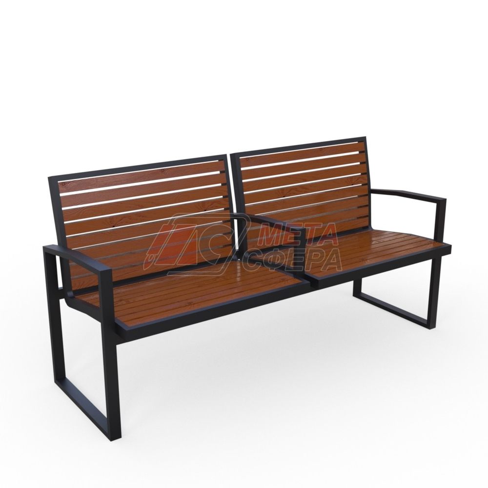 Скамейка Ньюпорт 2 места