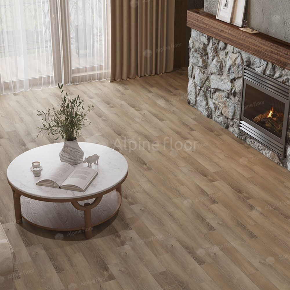 Кварцвиниловая плитка Alpine Floor Parquet Premium ECO 19-17 Дуб Природный Изысканный