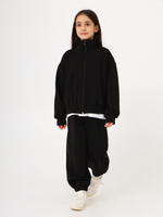 Кофта спортивная School, черная