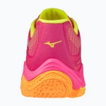 Кроссовки волейбольные Mizuno Wave Lightning Elite pink tetra/fortune yellow/ligh