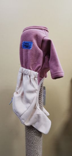 Puppy Gallery Комбинезон розово-бежевый